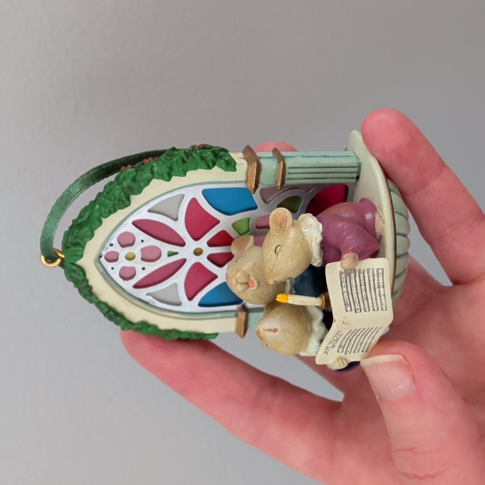 🗝️FREE  Mice Singing Christmas Ornament 🌲